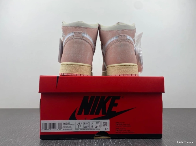 Kicked Out Shoe Store Pink FD2596-600 Retro High Washed 1 Air OG (Women's) Jordan 0712